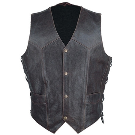 Men Fashion Leather Vests
