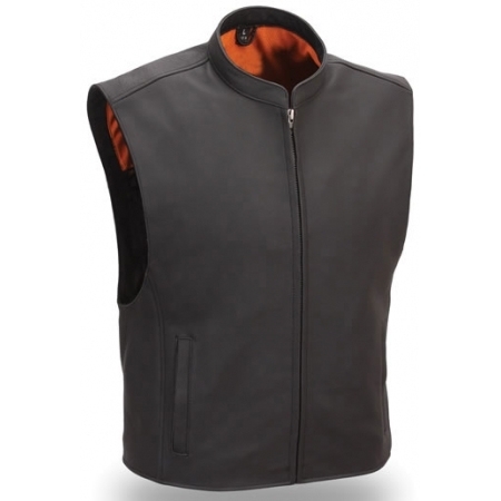 Men Fashion Leather Vests